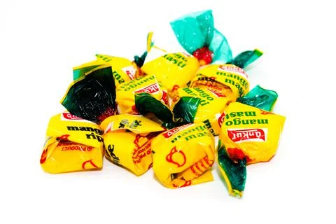 Noida , Utter pardesh , india - october 18 2021 , candy , A picture of candy  Stockfoto's