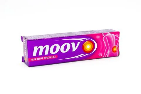 Noida , Utter pardesh , India - october 22 2021 , Moov Pain Relief Cream , A  Stock Photos