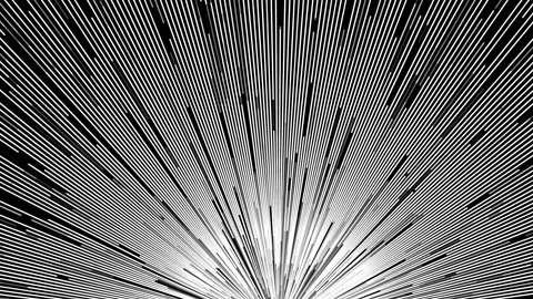 Noir Abstract Radiating Light Beam Lines Background Loop Vídeo Stock 282298154