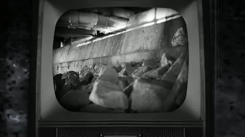Noir TV (title opener) Stock Footage