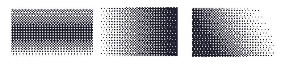Noise and grain pattern with gradient and gradation. Stipple and spray 스톡 일러스트
