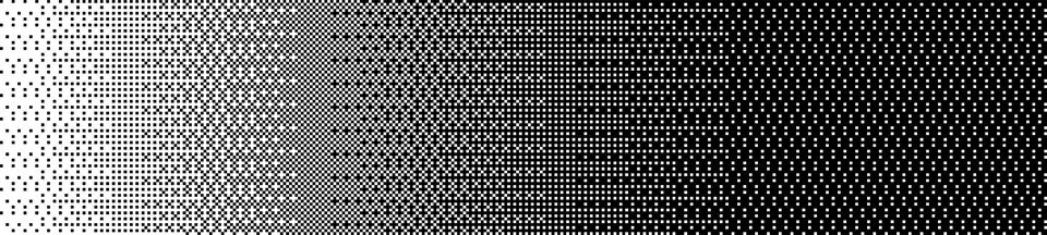 Noise and grain pattern with gradient and gradation. Stipple and spray Stock Illustration