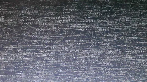 Noise defects and artifacts on black screen Stock Footage 122976059