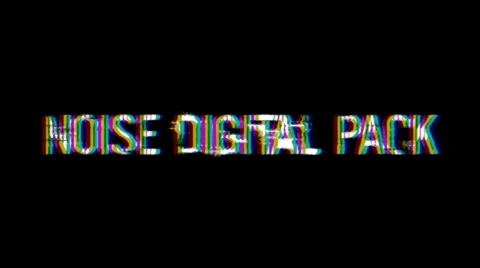 Noise Digital Pack Stock After Effects