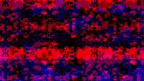 Noise Digital Shadow Red Blue Moving Abstract Background Video stock 72285980