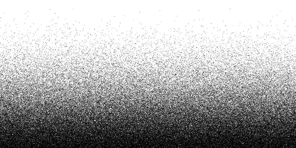 Noise dot grain background gradient grunge texture Stock Illustration