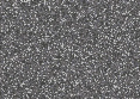 Noise effect seamless pattern. Monochrome pixel analog VHS error. Noise TV. Stock Illustration