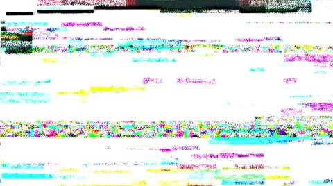 Noise Glitch Video Damage Stock Footage 63685164
