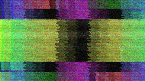 Noise Glitch Video Damage Stock Footage 64718981