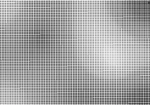 Noise grain background, dots gradient or dotwork pattern, vector stipple ef.. Stock Illustration