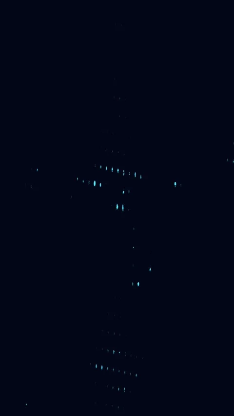 Noise Grain Distortion Vertical Loop Stock Footage 331076358