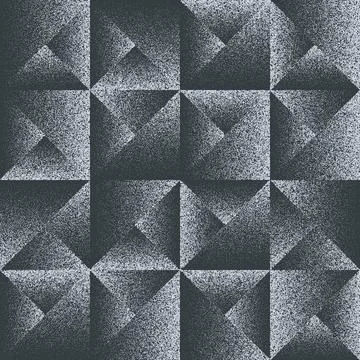 Noise grain stipple texture pattern background Stock Illustration