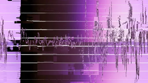 Noise Grunge Vhs Waves Damage Distorted No Signal Abstract Background Stock Footage 125041663