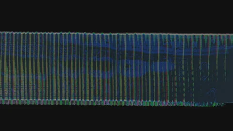 Noise Line In Center Abstract Defect Background Stock Footage 119248733