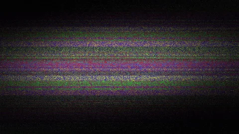 Noise on a old TV screen. Static tv noise glitch effect, static white noise Stock Footage 337323866