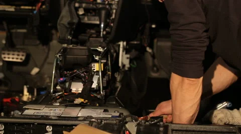 Noise reduction process Stock Footage 56024394