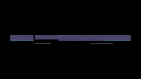 Noise Retro Screen, Glitch TV Noise, Chaos Signal Distortion. Stock-Footage 303096445