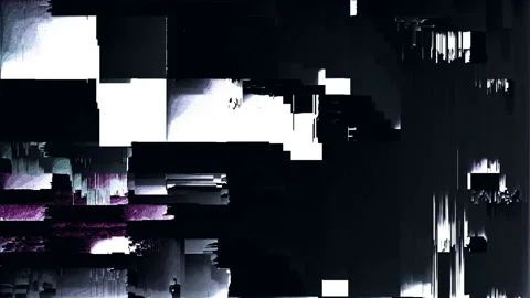 Noise Right Pixel Sorting Waves Digital Grunge Glitch Video Damage Stock Footage 100656277