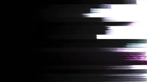 Noise Right Pixel Sorting Waves Digital Grunge Glitch Video Damage Stock Footage