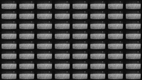 Noise screen tv set static glitch grain channel Stock Illustration