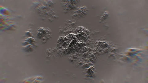 Noise on the surface. Chromatic aberrations.Abstract background with animation Video stock 95448419