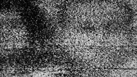 Noise on television screen, static and a... | Stock Video | Pond5