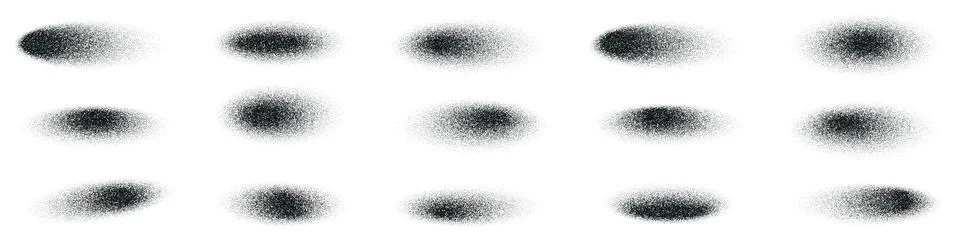 Noise texture with gradient grain, circle effect, grainy sand gradation and.. Stock Illustration