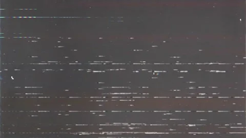 Noise VHS Retro Screen, Analog Old TV Screen Texture Overlay Видео 297598019