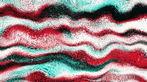 Noise Waves Damage Distorted No Signal Stock Footage 64711923