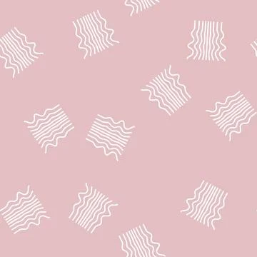 Noise waves line seamless pattern Stock Illustration