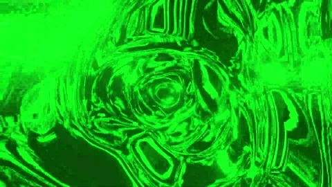 Noised tunnel vj loop calming green Video stock 200929676