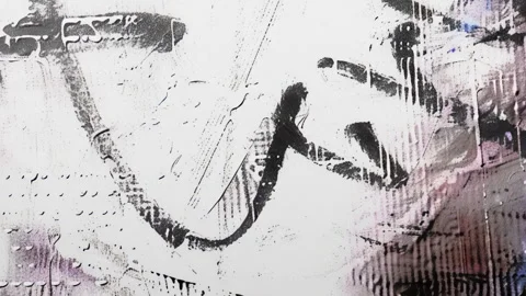 Noisy Abstract Grunge Texture Design Stock Footage 296185857
