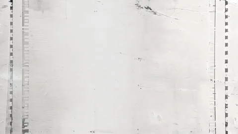 Noisy Animated Grunge Texture Frame Stock Footage 263413958