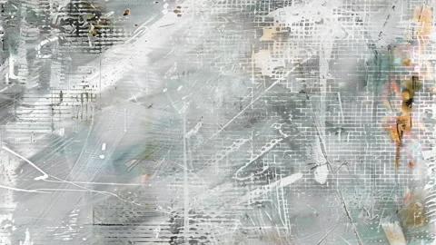 Noisy Dynamic Grunge Texture Visual Stock Footage 296191062