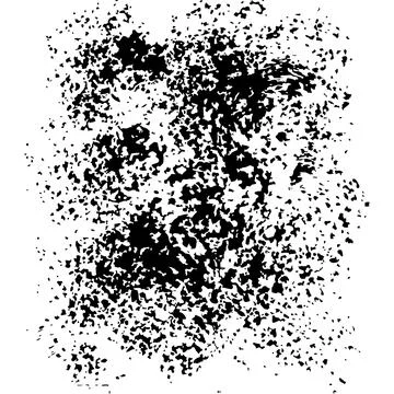 Noisy grainy texture with sponge. Stock Illustration