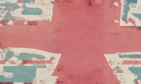 Noisy Grunge Texture Layer Stock Footage 294184724