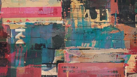 Noisy Grunge Texture Layer Stock Footage 300081657