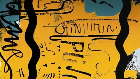 Noisy Grunge Texture Layer Stock Footage 300827261