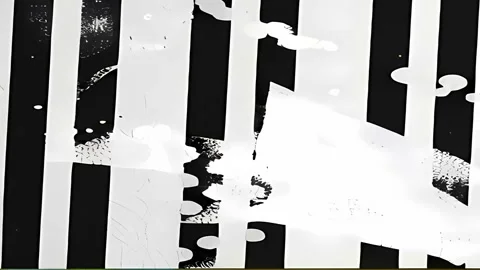 Noisy Grunge Texture Layer Stock Footage 300827280