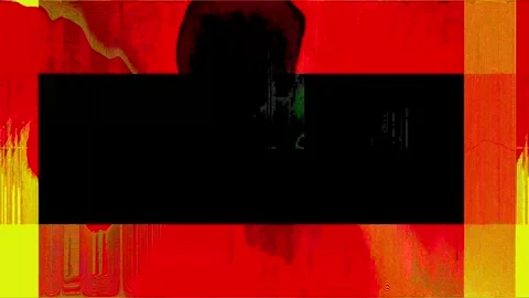 Noisy moire loop animation. Stock Footage 244894626