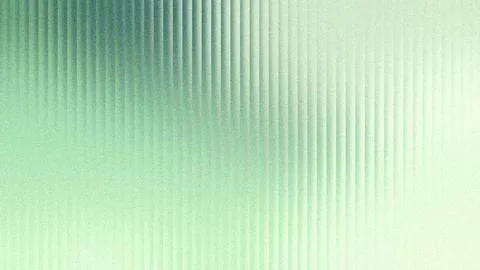 Noisy ribbed gradient backdrop in green, white hues with straight vertical .. Stock Illustration