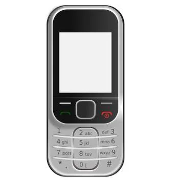 Nokia 2330 illustration Stock Illustration