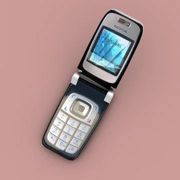 Nokia 6101 Cell Phone 3D Model