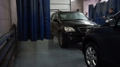 Non automatically car wash Vidéo 112289735