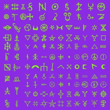 Non binary futuristic cyberspace code background. Digital alien matrix techno Stock Illustration