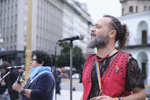 Non-binary march in Buenos Aires, Argentina, calling for respect and equality Photos