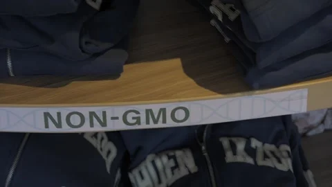 Non gmo clothing Stock Footage 298038889