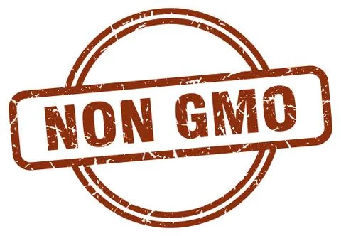 Non gmo stamp Stock-Illustration