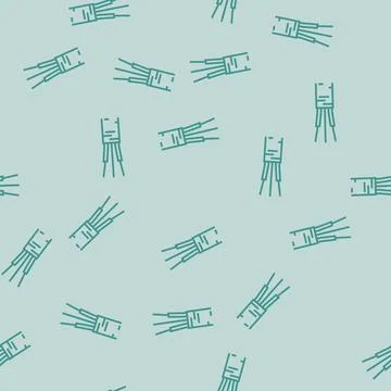 Non metallic sheathed wire cable line seamless pattern Stock Illustration
