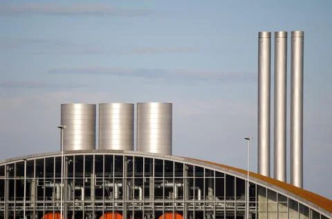 Non polluting facility Stock Photos